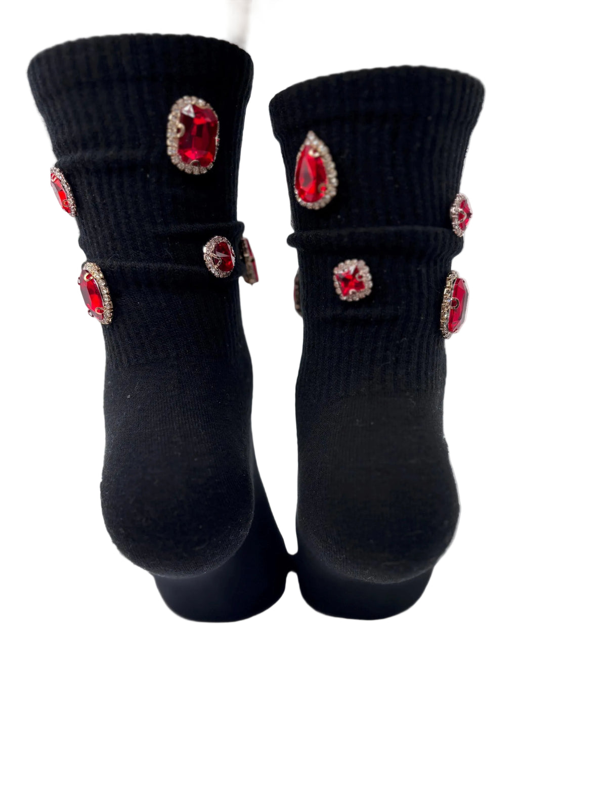 Sorority Inspired Bling Socks| Hand-Sewn Rhinestones Socks