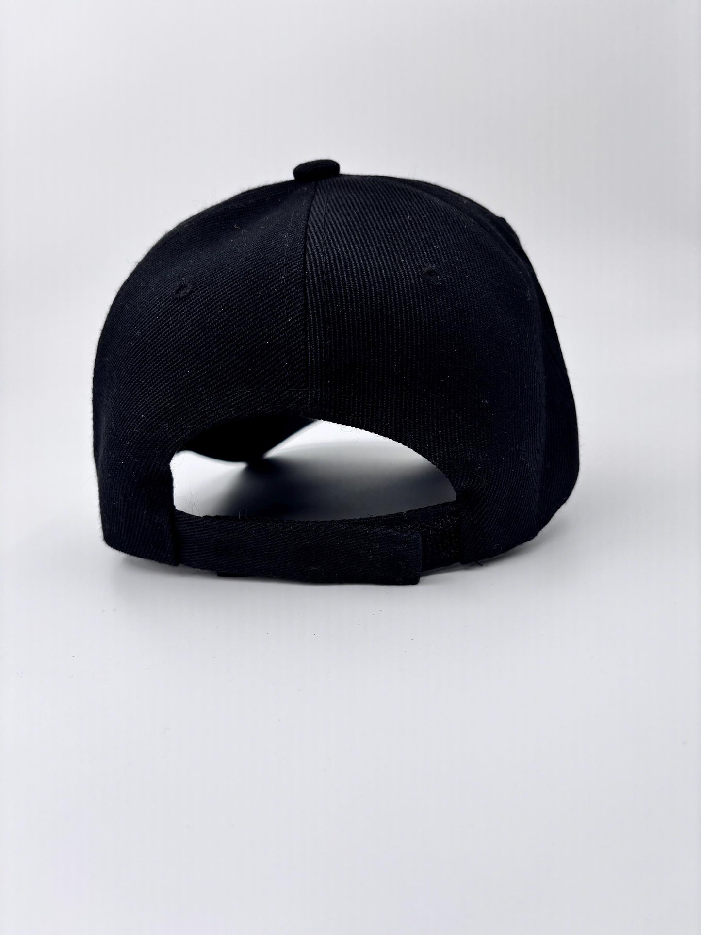 Embellished Christian Baseball Cap with Rhinestones, Pearls, Velvet Cross, Floral Embroidery