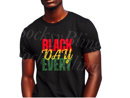 Black Pride Graphic Tee | Junteenth Shirt| Pan-African Colors| Unisex Cotton Shirt