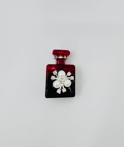 Perfume Bottle Brooch| Custom Brooch Pin| Vintage Look|Statement Gift for her