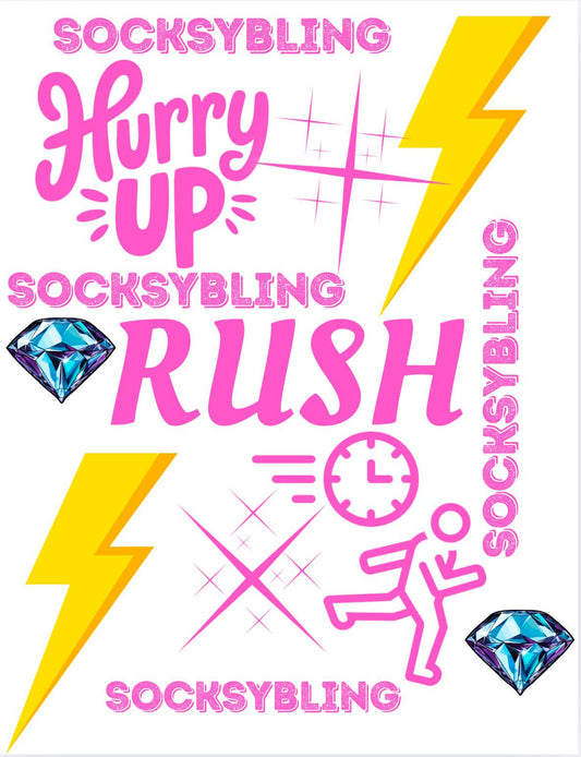 Priority Rush order. Quick processing time