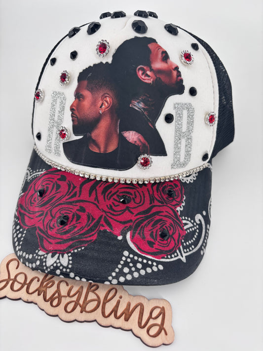 R and B Trucker Hat – Snapback | Glam R &B Tour Cap