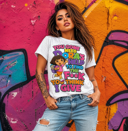 NO FUCKS Given Shirt| Need Help Finding It Graphic Tee