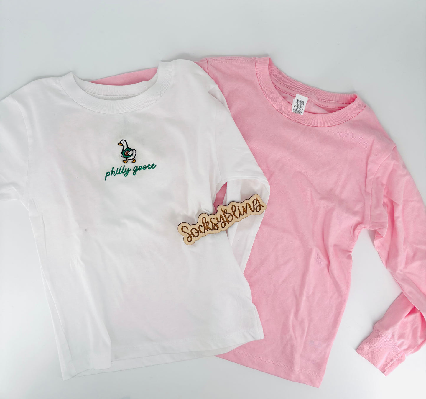 Embroidered Philly Goose Toddler Tee