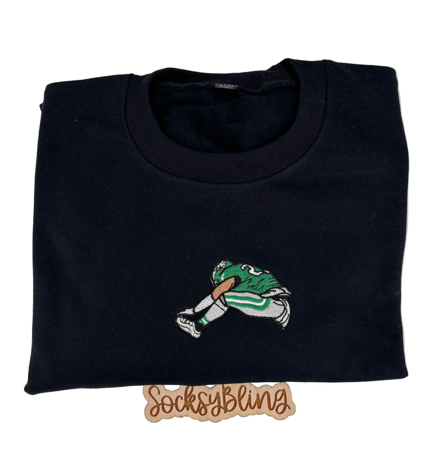 Embroidered Saquon Hurdle Sweatshirt
