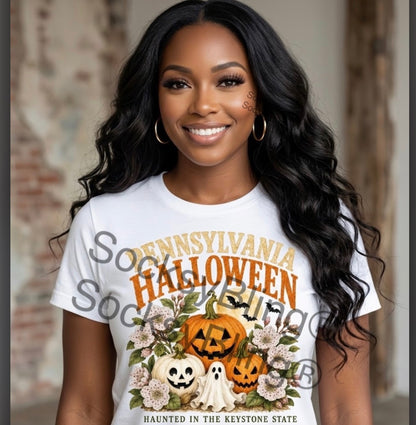 Pennsylvania Halloween Mountain Laurel Tee