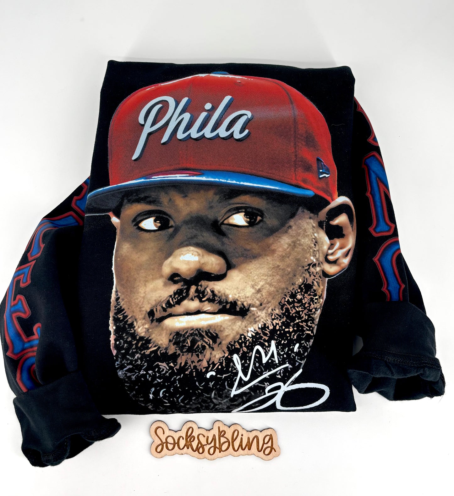 Custom King J Basketball Sweatshirt