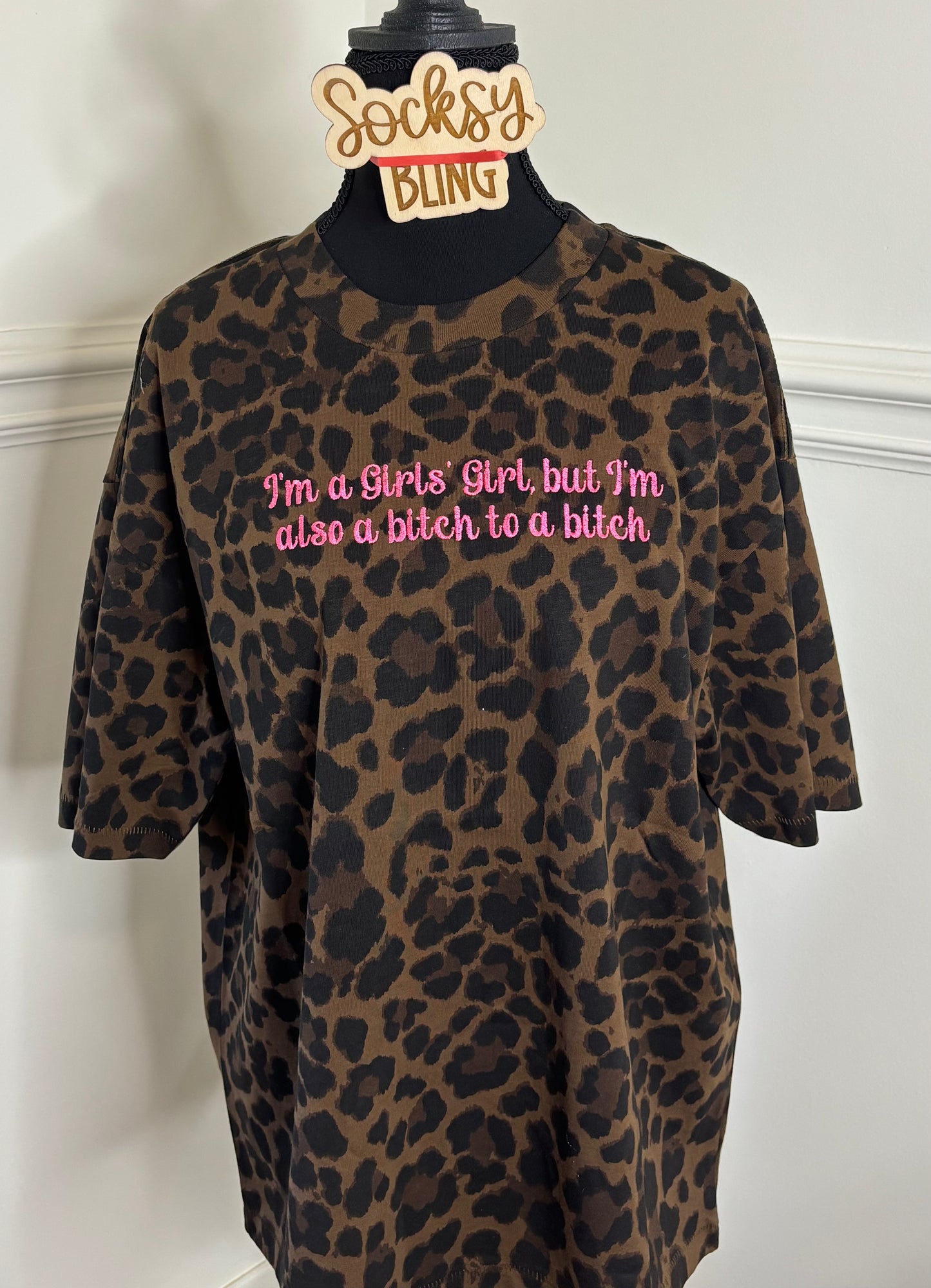 I’m A Girls’ Girl Oversized Shirt