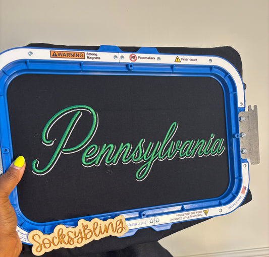 Embroidered Pennsylvania Shirt| Philly Fan Shirt