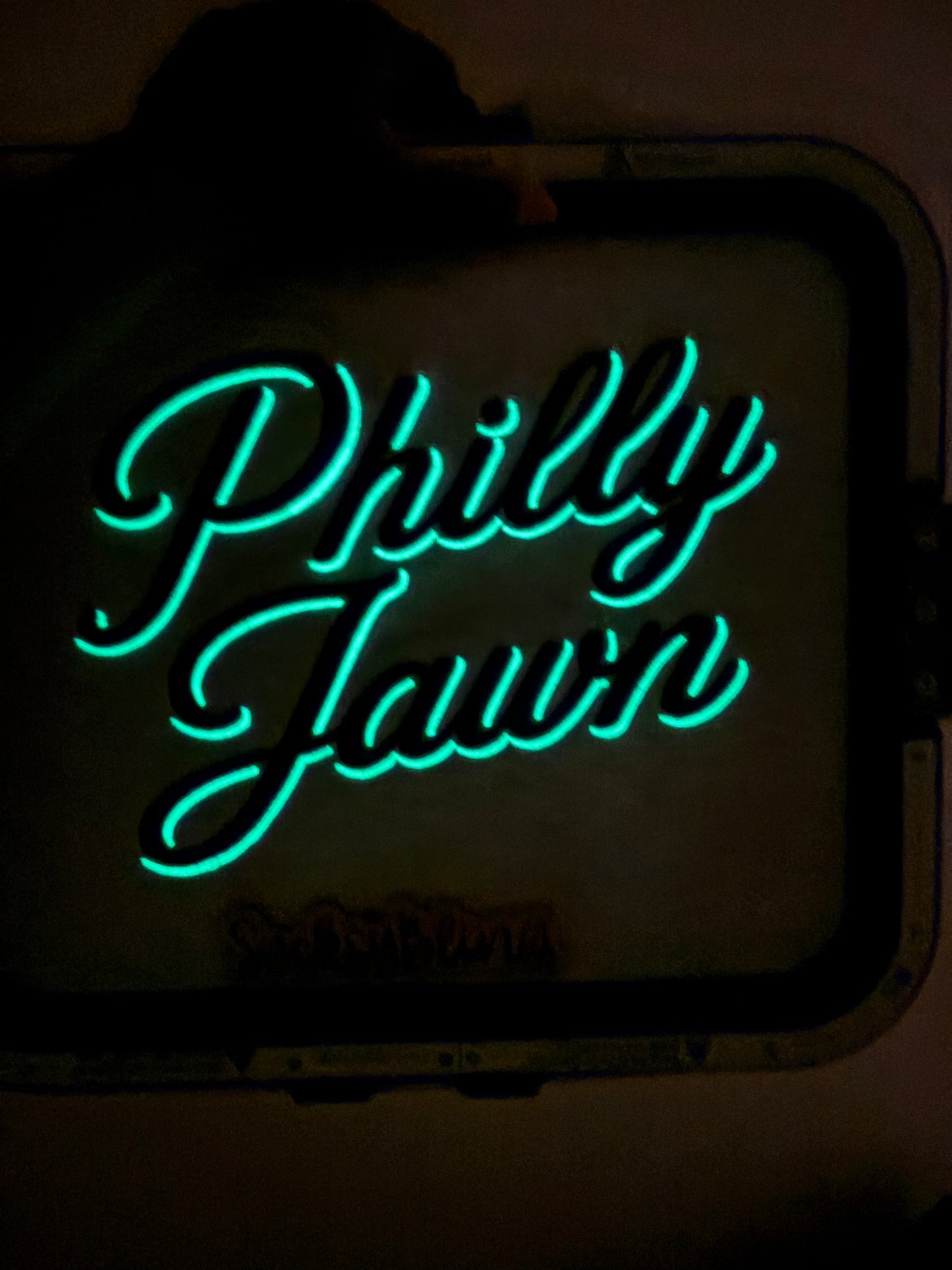 Philly Jawn Embroidered Glow In The Dark Sweatshirt