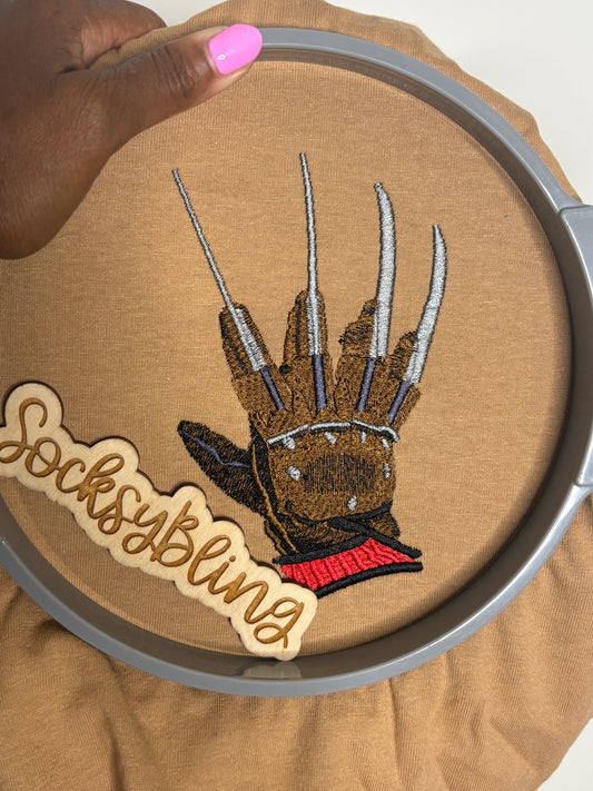 Embroidered Freddy’s Left Chest Design
