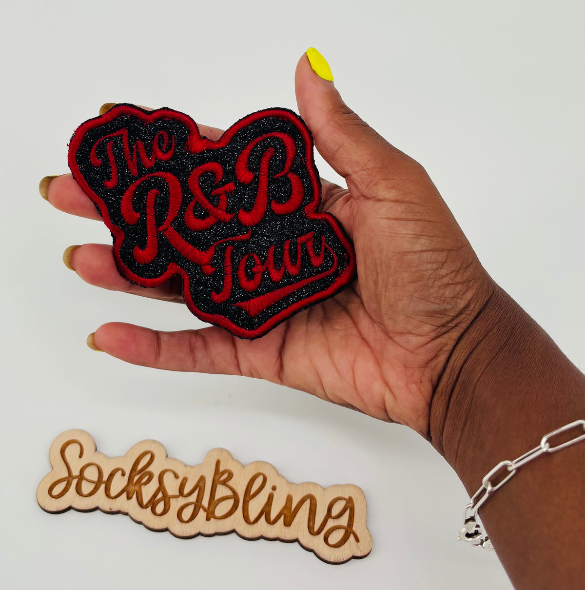 R and B Tour Patch | Handmade  Concert Patch