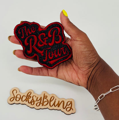 R and B Tour Patch | Handmade  Concert Patch