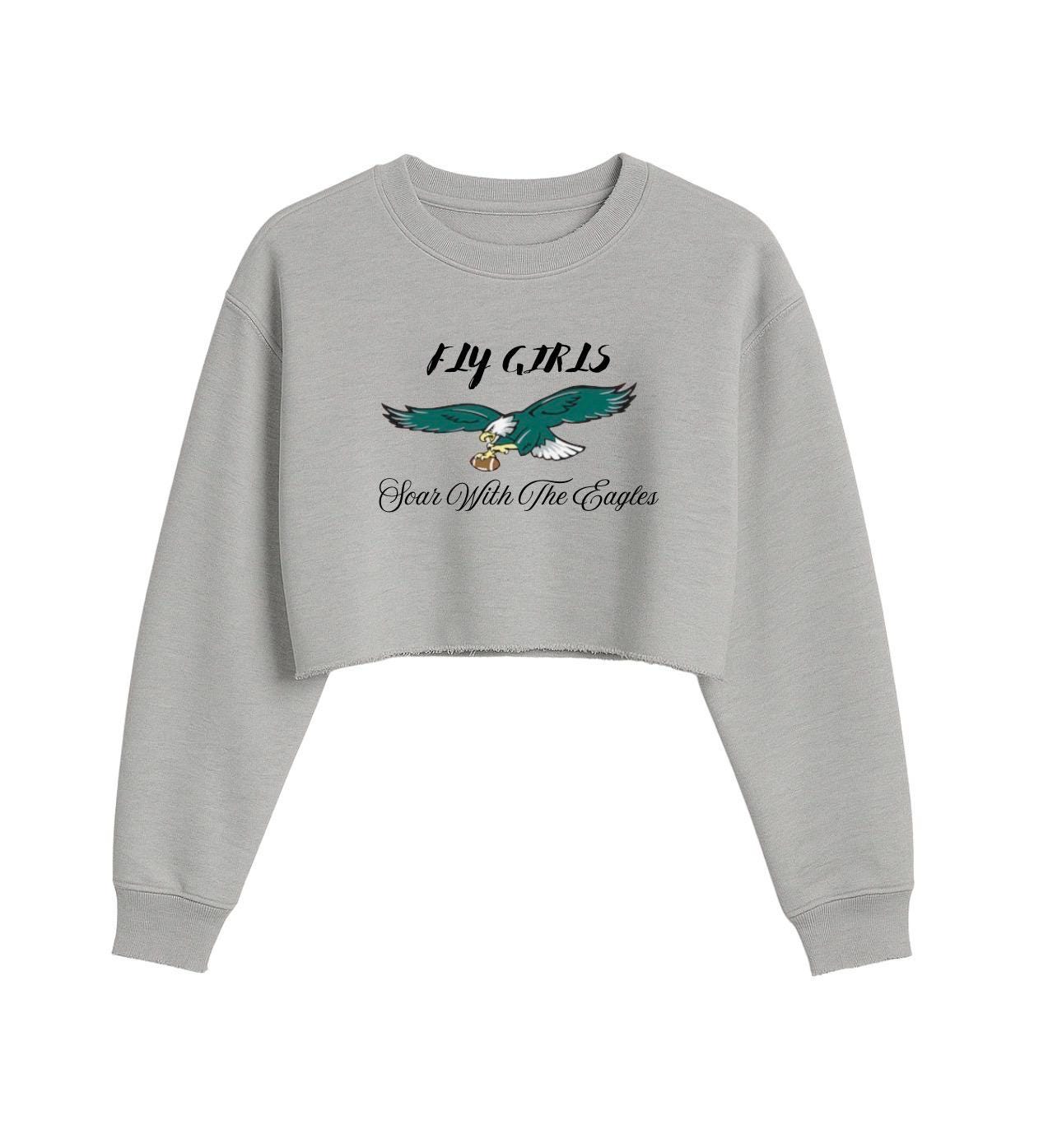 Game-Day Chic: Eagle Crop Top |Philly Fan| Gift for her| Football shirt