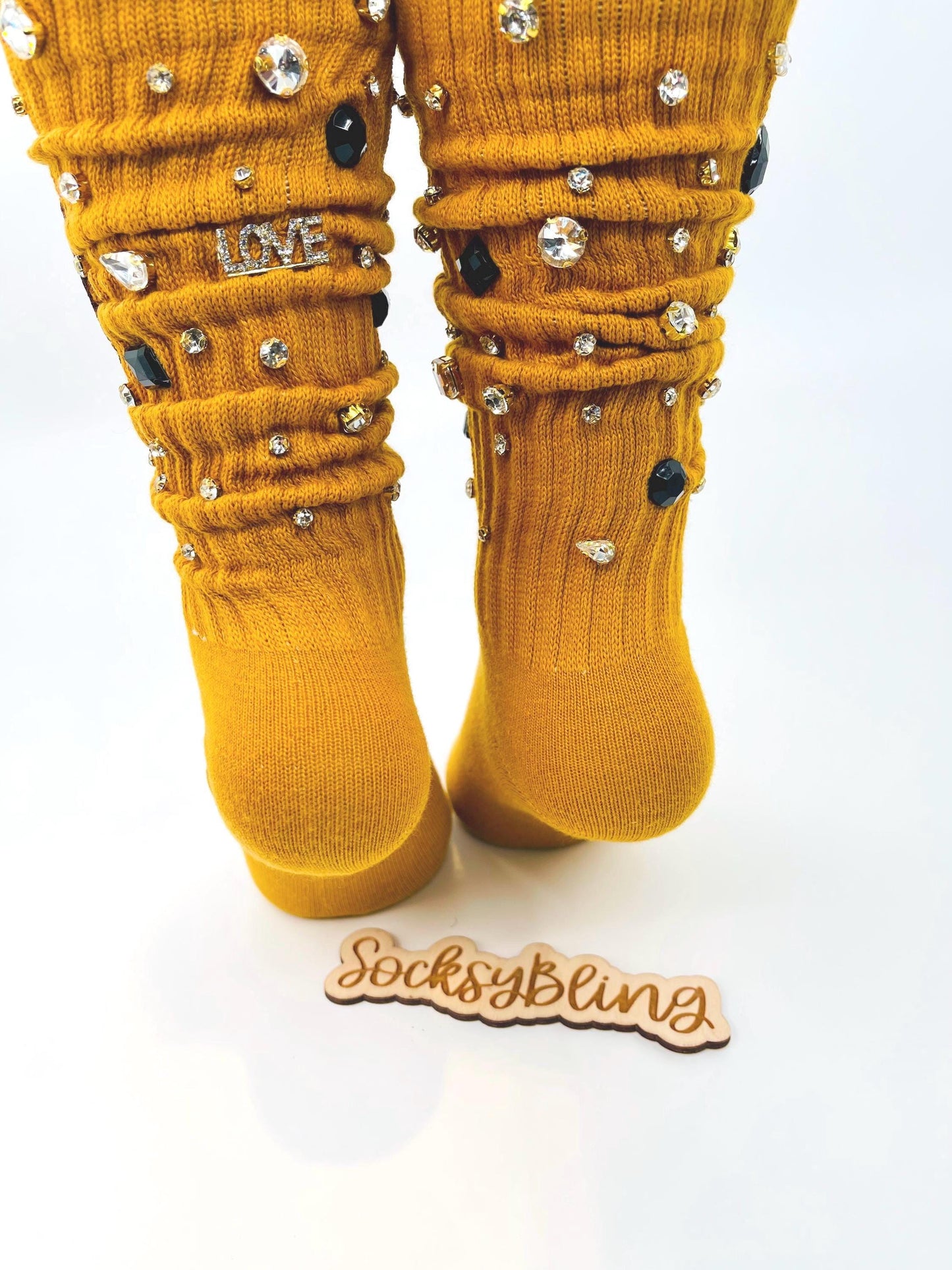 Fly AF Junk Socks, Bling Socks , Rhinestone & Gems