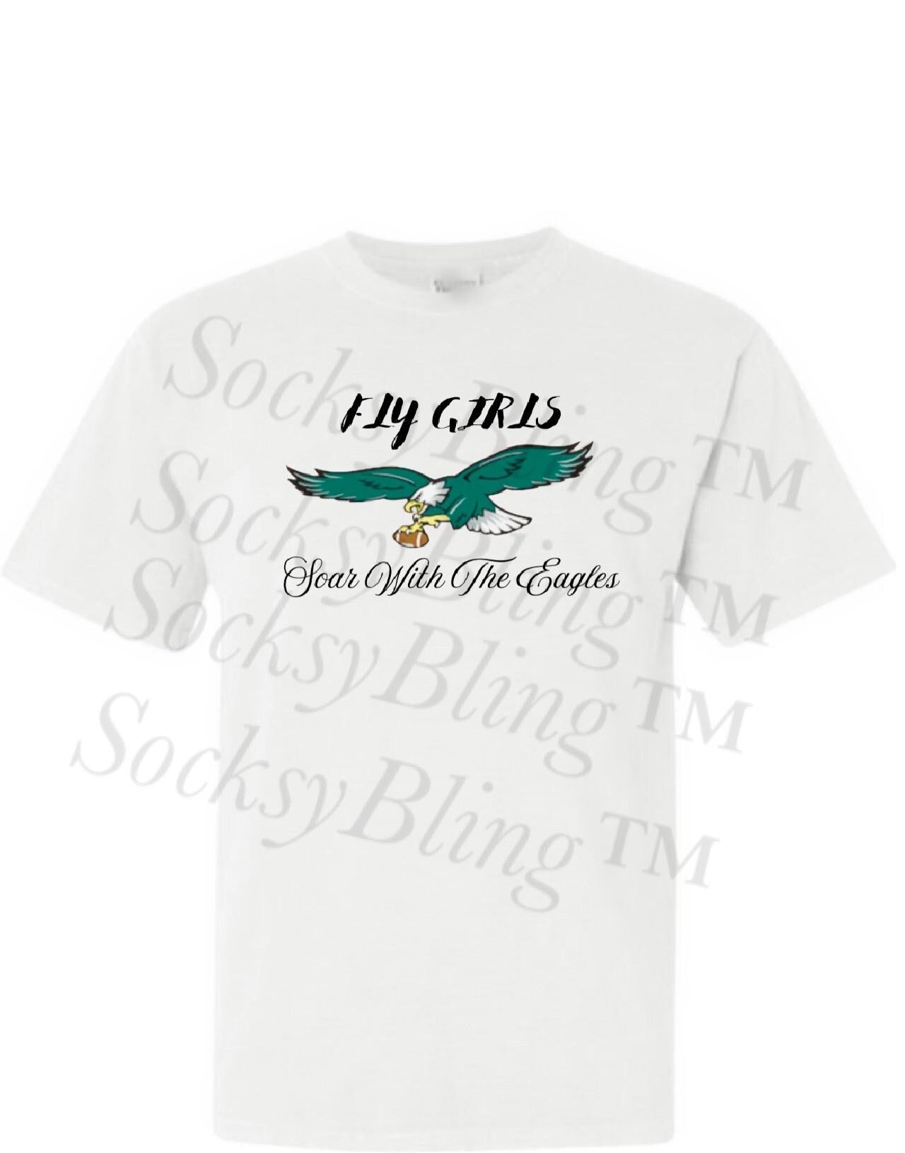 Game-Day Chic: Eagle Crop Top |Philly Fan| Gift for her| Football shirt