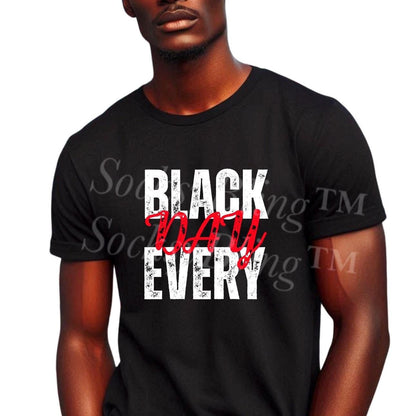 Black Pride Graphic Tee | Junteenth Shirt| Pan-African Colors| Unisex Cotton Shirt