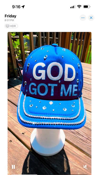 God Got Me Shirt – Faith Graphic Tee| Black Christian T-Shirt | Inspirational Streetwear