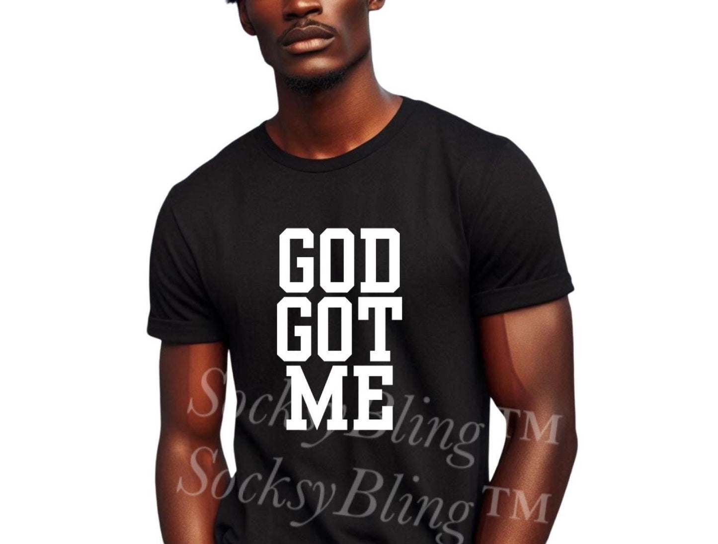 God Got Me Shirt – Faith Graphic Tee| Black Christian T-Shirt | Inspirational Streetwear