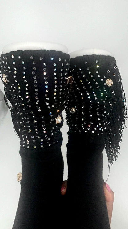 Fringe Bling Socks| Glam socks 6-10