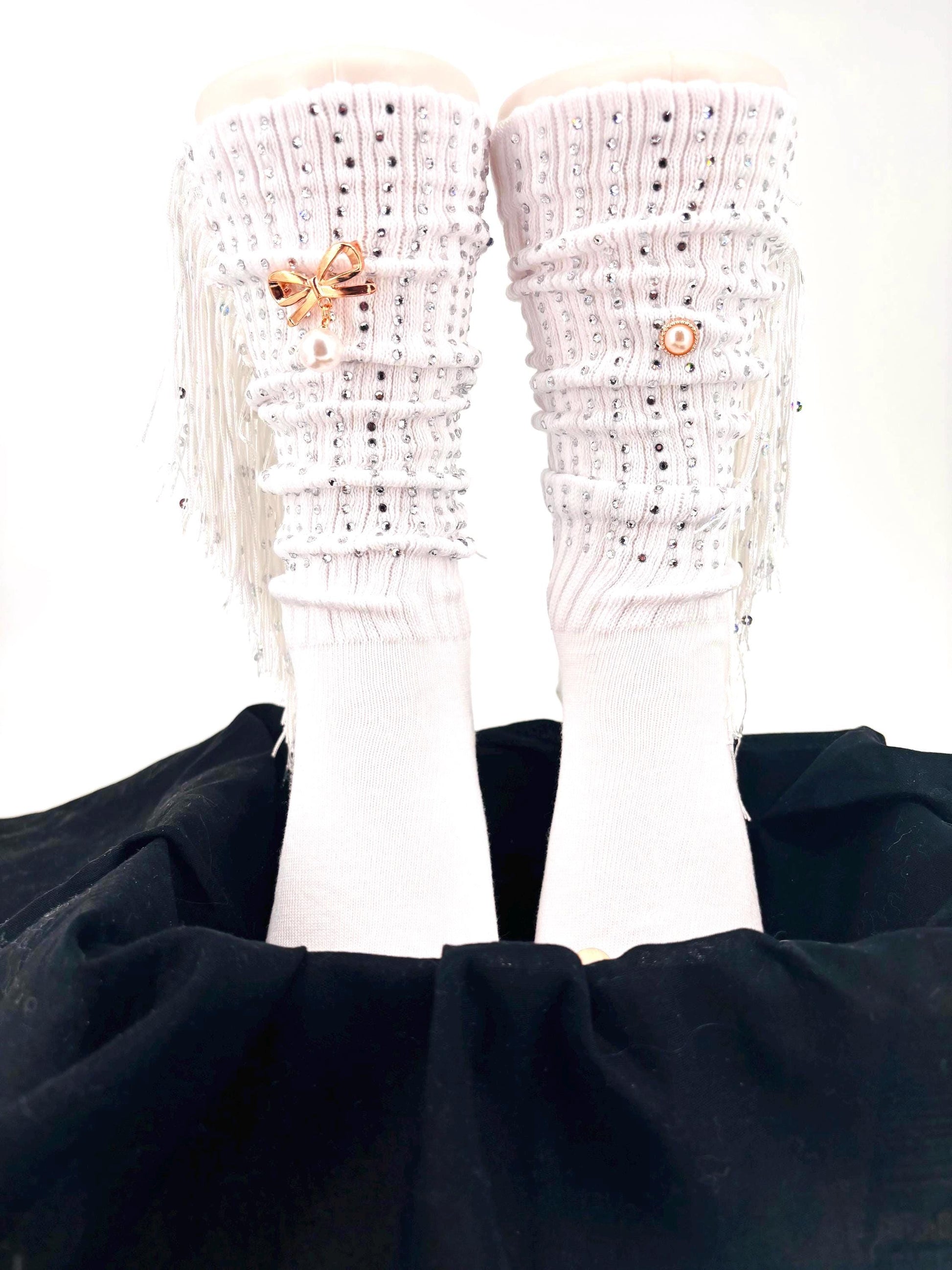 Fringe Bling Socks| Glam socks 6-10