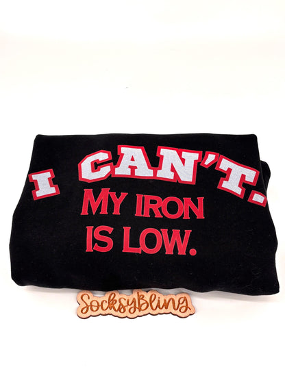 Iron Deficiency Sweatshirt| Low Iron Shirt| Iron Deficiency Princess