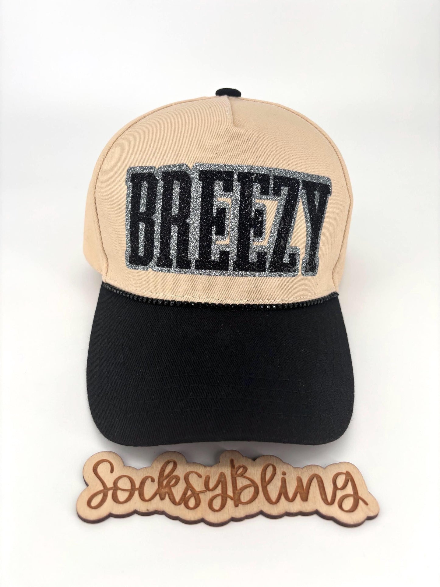 R and B Trucker Hat – Snapback | Glam R &B Tour Cap | Handmade Concert Outfit| Bandana Brim
